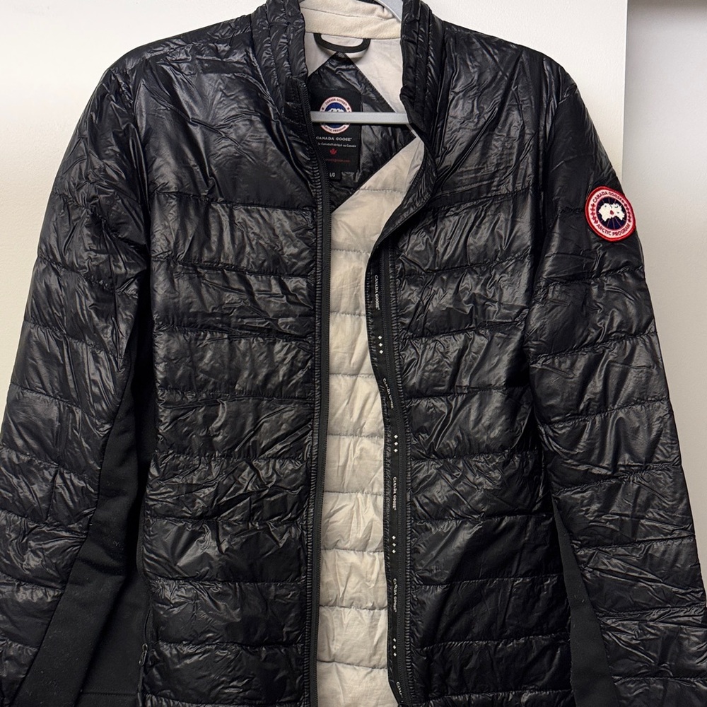 Canada Goose Shiny Black Puffer Jacket